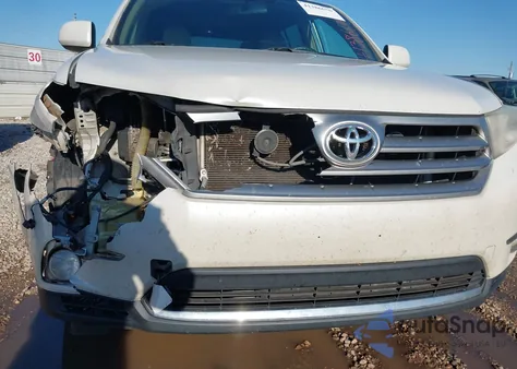 2012 Toyota Highlander Se from USA, damaged, VIN 5TDZK3EH2CS061191